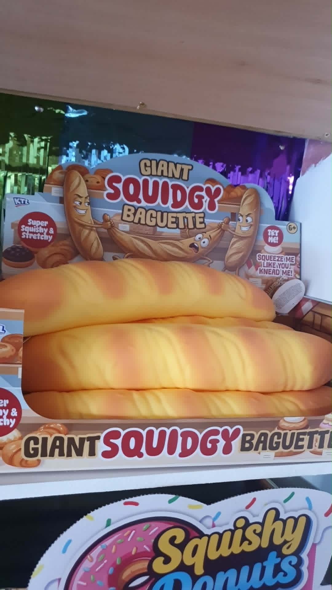 KTL giant squishy baguette toy