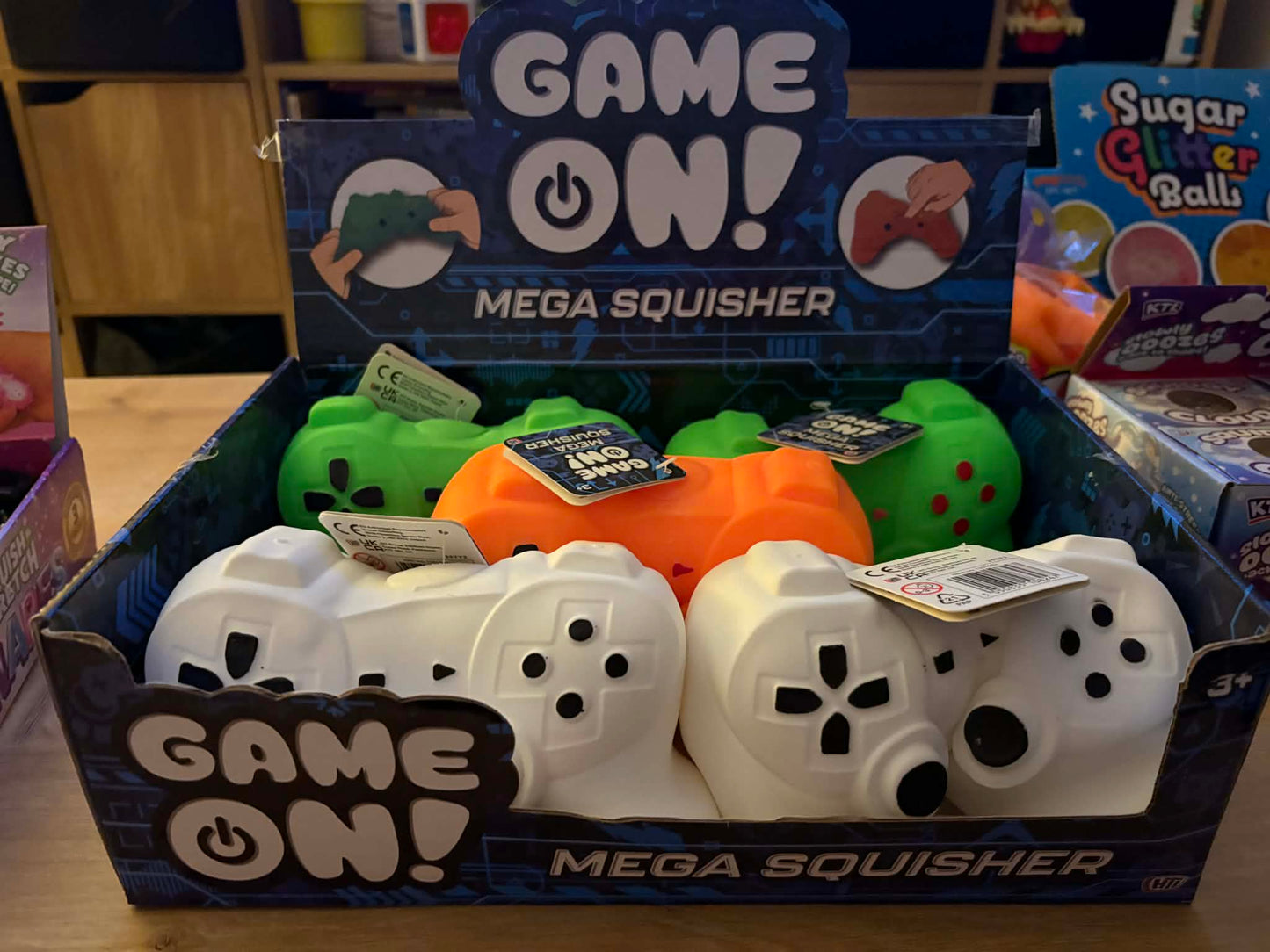 Giant super soft squishy game controller, 3 colours