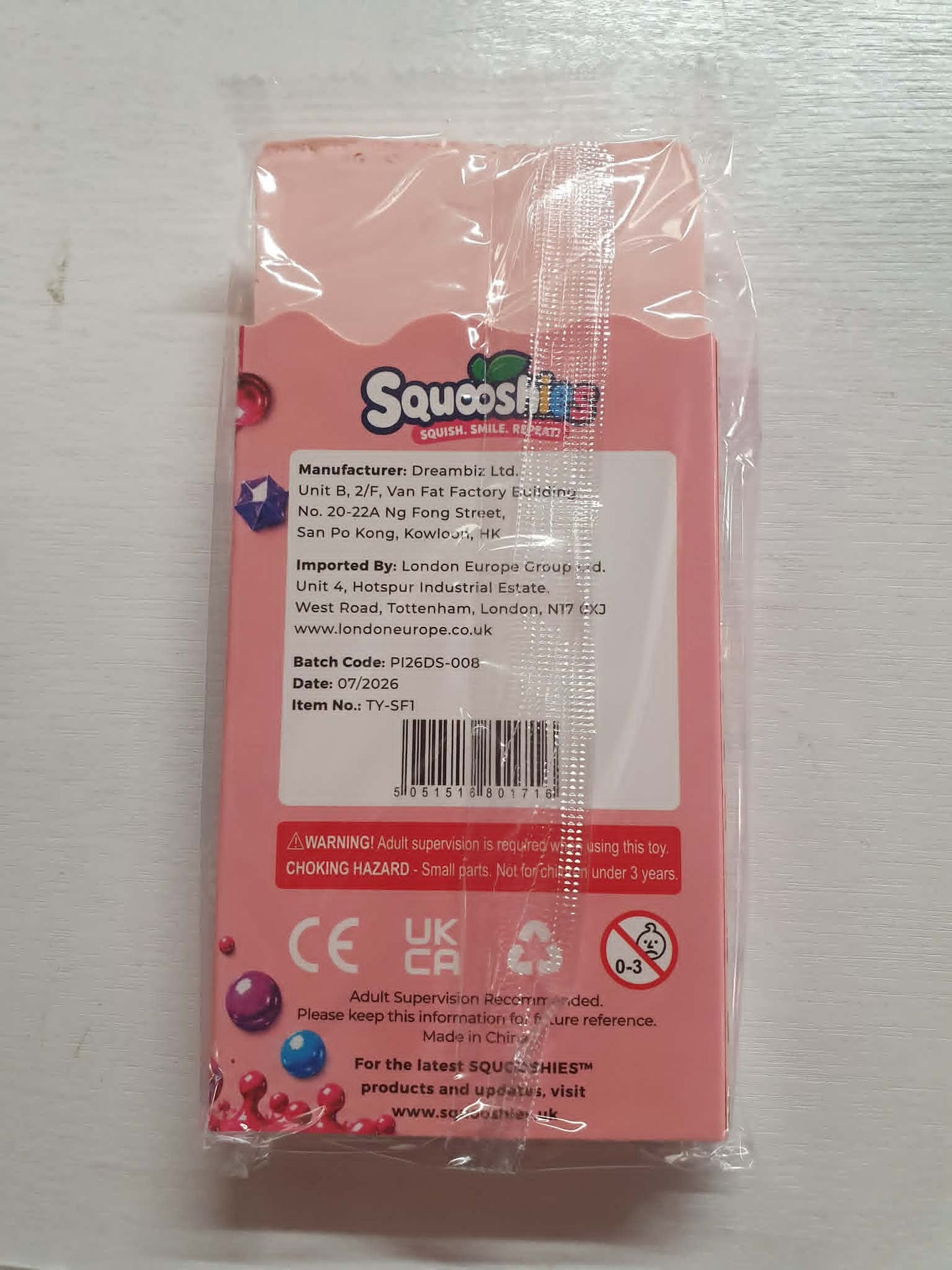 Chocolate squishy sensory toy